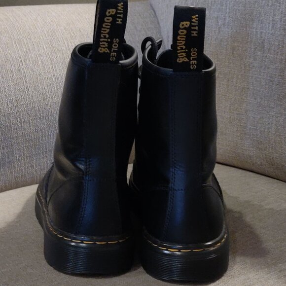 Dr. Martens Zavala Black Combat Boots US 9 Ladies/US 8 Men - Picture 8 of 9